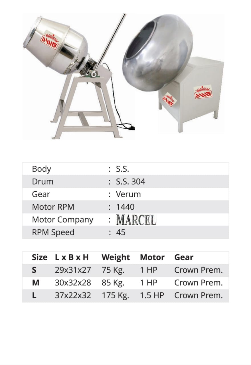 Namkeen Coating Machine