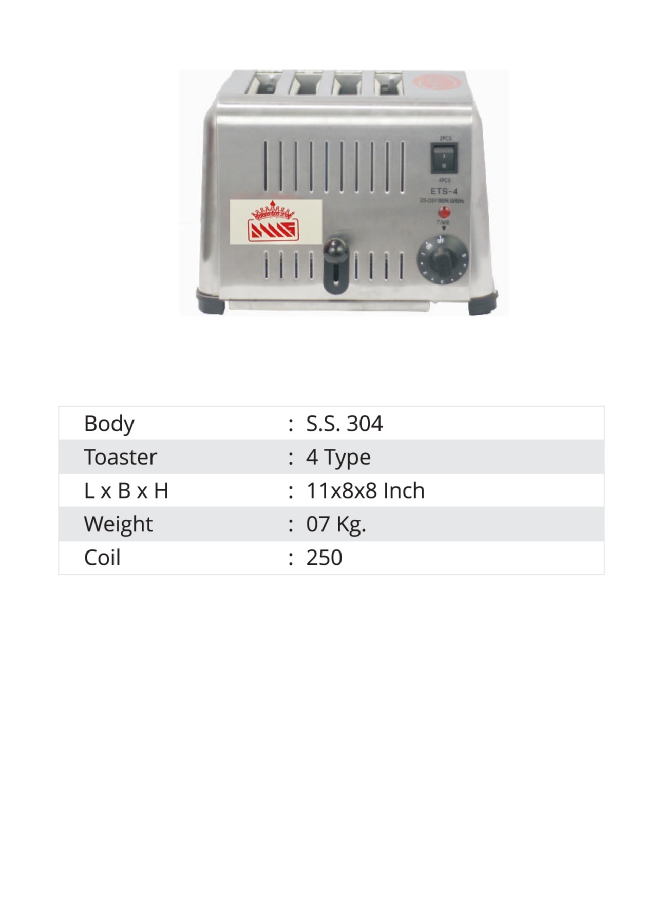 Sandwich Toaster Machine